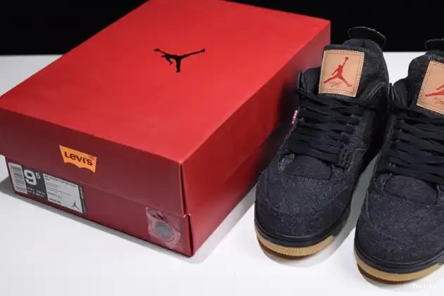 Rep TBK 'black' AO2571-001 x 4 Levi's Jordan Air 0528